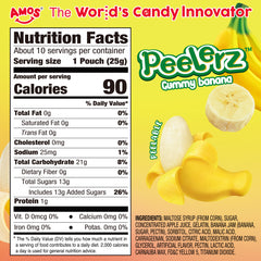 Peelerz - 剥がせるグミ バナナ味 - 240g